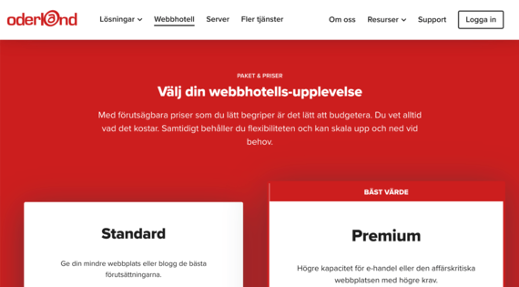 Oderlands nya webbplats