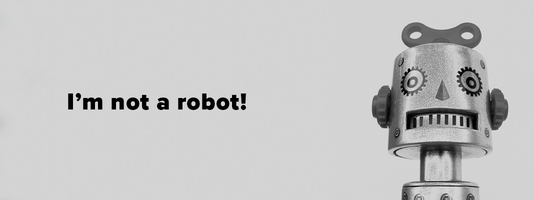 I'm not a robot!