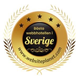 Bästa webbhotellen i Sverige